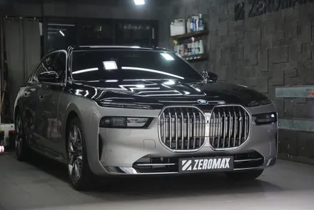 인천 투톤 랩핑으로 해결 BMW I7 듀오톤 순정 판박이 / 광진구, 성수, 송파