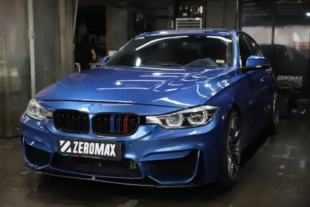 BMW 3시리즈 락그레이 시멘트 전체랩핑 청라랩핑 / 광진구, 성수, 송파