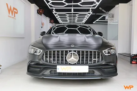 벤츠 GT43 AMG 랩핑제거 및 전체랩핑 재시공 장안동 / 광진구 중곡동