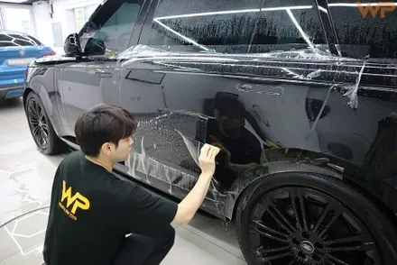 자동차 PPF 필름 최상급 성능으로 레인지로버 롱바디 전체 보호 / 광진구 중곡동
