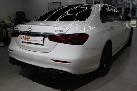 벤츠 w213 e클래스 끝판왕 E53amg 전체랩핑 / 광진구 중곡동