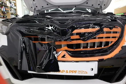BMW G60 5시리즈 키드니 그릴 랩핑 크롬죽이기 전문 / 광진구 중곡동