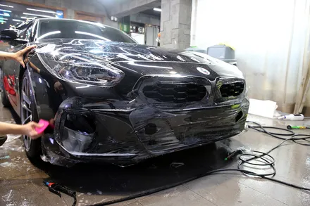 BMW Z4 M40I 자동차PPF 필름 시공 (+소프트탑,휠,가죽코팅) / 광진구, 성수, 송파