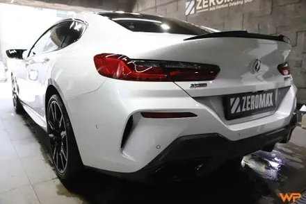 BMW 850i 전체PPF 그리고 크롬죽이기 까지 강남랩핑 / 광진구, 성수, 송파