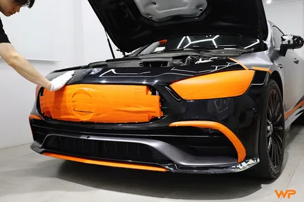 벤츠 GT43 AMG 랩핑제거 및 전체랩핑 재시공 장안동 / 광진구 중곡동