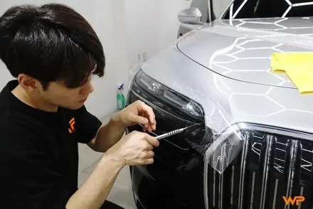 송파랩핑 BMW I7 투톤랩핑 이런 컬러 조합 어때 / 광진구 중곡동
