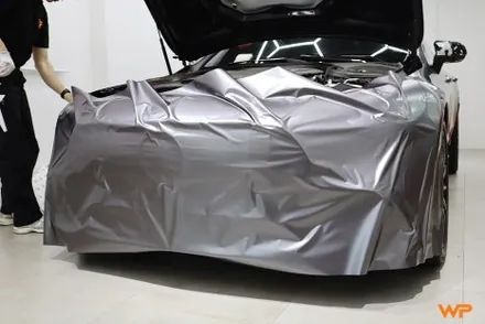 벤츠 GT43 AMG 랩핑제거 및 전체랩핑 재시공 장안동 / 광진구 중곡동