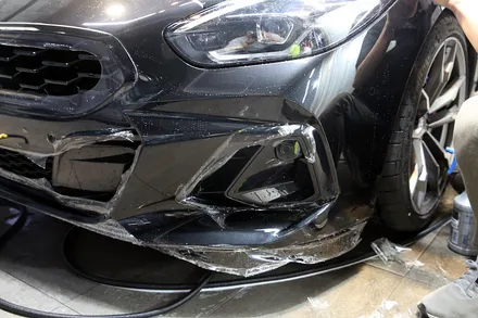 BMW Z4 M40I 자동차PPF 필름 시공 (+소프트탑,휠,가죽코팅) / 광진구, 성수, 송파