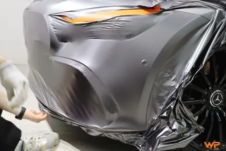 벤츠 GT43 AMG 랩핑제거 및 전체랩핑 재시공 장안동 / 광진구 중곡동