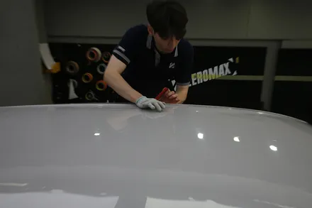 인천 포르쉐 카이엔 전체랩핑 에이버리 글로스 그레이 (크레용랩핑) / 광진구, 성수, 송파