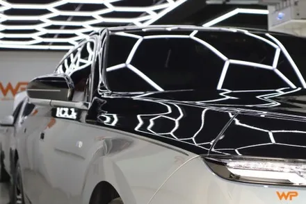 BMW 7시리즈 상단 투톤랩핑 비닐프로그 하이그로시 블랙 광진구랩핑 / 광진구, 성수, 송파