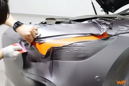 벤츠 GT43 AMG 랩핑제거 및 전체랩핑 재시공 장안동 / 광진구 중곡동