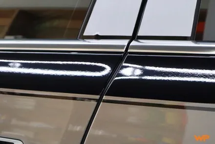 BMW 7시리즈 상단 투톤랩핑 비닐프로그 하이그로시 블랙 광진구랩핑 / 광진구, 성수, 송파