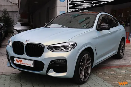 강동구랩핑 BMW X4 M40I 랩핑 제거 후 타이니봇 전체랩핑 / 광진구 중곡동