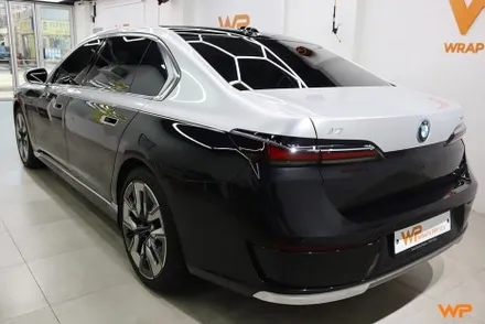 송파랩핑 BMW I7 투톤랩핑 이런 컬러 조합 어때 / 광진구 중곡동
