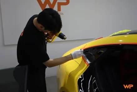 gt43 amg 크롬죽이기 엠블럼 블랙 교체 크롬딜리트 필수 / 광진구 중곡동