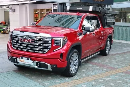 GMC 씨에라 드날리 전체랩핑_고광택 소울레드 / 광진구 중곡동