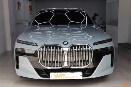 BMW 7시리즈 투톤랩핑, 고광택 코치라인 디테일 시공후기 / 광진구 중곡동