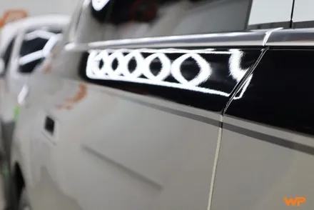 BMW 7시리즈 상단 투톤랩핑 비닐프로그 하이그로시 블랙 광진구랩핑 / 광진구, 성수, 송파