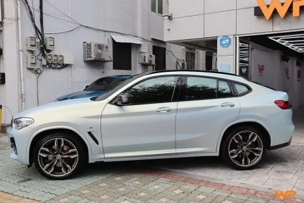 강동구랩핑 BMW X4 M40I 랩핑 제거 후 타이니봇 전체랩핑 / 광진구 중곡동