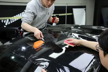 BMW 5시리즈 랩핑 할인된 가격? 근데 퀄리티는 할인 안 해요. / 광진구, 성수, 송파
