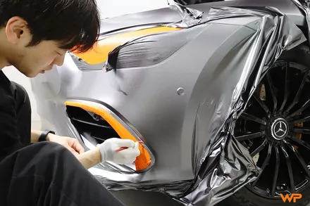 벤츠 GT43 AMG 랩핑제거 및 전체랩핑 재시공 장안동 / 광진구 중곡동