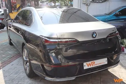 송파랩핑 BMW I7 투톤랩핑 이런 컬러 조합 어때 / 광진구 중곡동