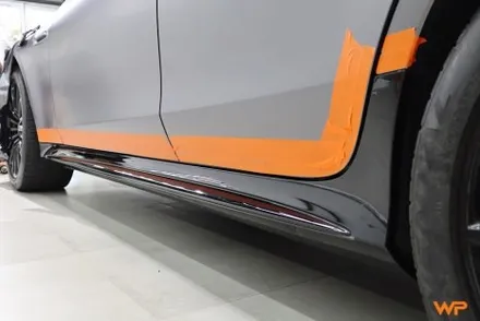 벤츠 GT43 AMG 랩핑제거 및 전체랩핑 재시공 장안동 / 광진구 중곡동