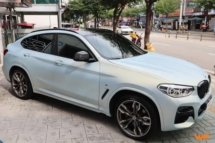 강동구랩핑 BMW X4 M40I 랩핑 제거 후 타이니봇 전체랩핑 / 광진구 중곡동