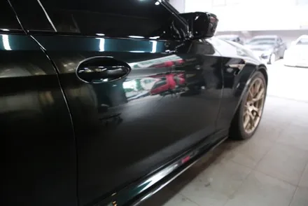인천 랩핑 고광택 AX 필름 메탈릭 에메랄드 전체 시공 [ BMW M5 CS ] / 광진구, 성수, 송파