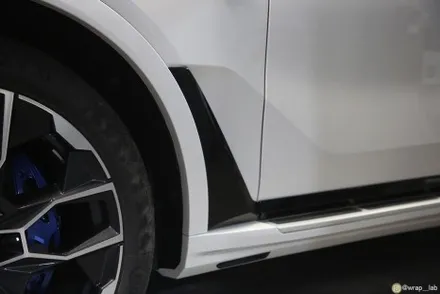성수동에서 BMW X7 크롬죽이기 크롬딜리트 드레스업 / 광진구, 성수, 송파