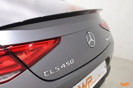 중랑구 벤츠 CLS450 (C257) 전체랩핑 전문샵 사틴다크그레이 / 광진구, 성수, 송파
