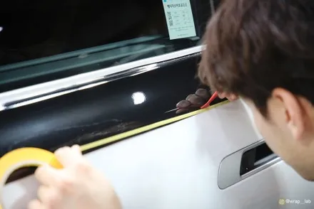 김포일산 BMW i7 하단투명PPF 상단블랙PPF 투톤 만들기 / 광진구, 성수, 송파