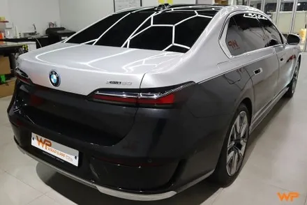 송파랩핑 BMW I7 투톤랩핑 이런 컬러 조합 어때 / 광진구 중곡동