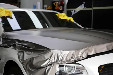 BMW 5시리즈 랩핑 할인된 가격? 근데 퀄리티는 할인 안 해요. / 광진구, 성수, 송파