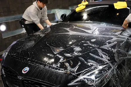 BMW Z4 M40I 자동차PPF 필름 시공 (+소프트탑,휠,가죽코팅) / 광진구, 성수, 송파