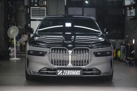 인천 투톤 랩핑으로 해결 BMW I7 듀오톤 순정 판박이 / 광진구, 성수, 송파
