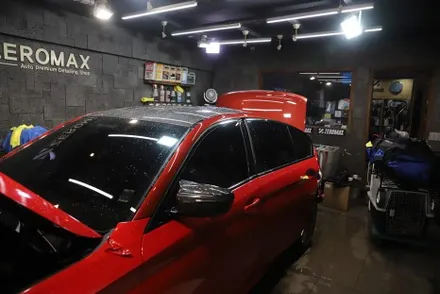 인천 랩핑 고광택 AX 필름 메탈릭 에메랄드 전체 시공 [ BMW M5 CS ] / 광진구, 성수, 송파
