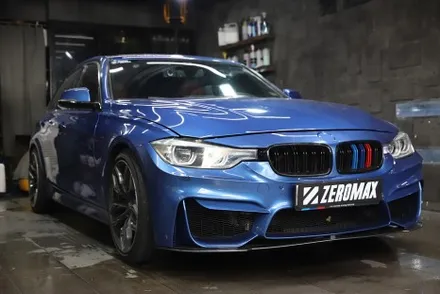 BMW 3시리즈 락그레이 시멘트 전체랩핑 청라랩핑 / 광진구, 성수, 송파