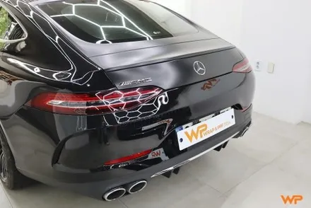 벤츠 GT43 AMG 랩핑제거 및 전체랩핑 재시공 장안동 / 광진구 중곡동