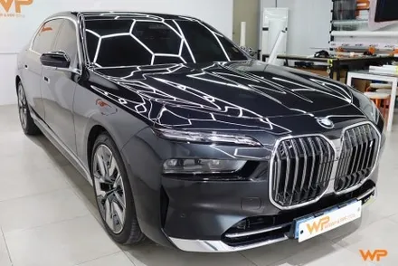 송파랩핑 BMW I7 투톤랩핑 이런 컬러 조합 어때 / 광진구 중곡동