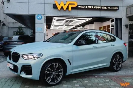 강동구랩핑 BMW X4 M40I 랩핑 제거 후 타이니봇 전체랩핑 / 광진구 중곡동