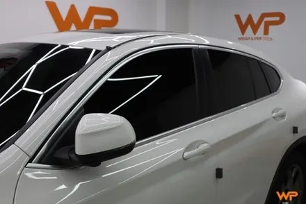 송파랩핑 BMW X4 블랙PPF 루프스킨 크롬죽이기 패키지 / 광진구 중곡동