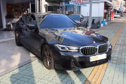 BMW G30 520I 윈도우몰딩 크롬죽이기 부분랩핑 / 광진구 중곡동