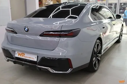 BMW 7시리즈 투톤랩핑, 고광택 코치라인 디테일 시공후기 / 광진구 중곡동