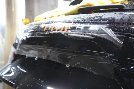 인천 포르쉐 카이엔 사고 수리 후 랩핑제거 그리고 전체PPF로 보험처리 / 광진구, 성수, 송파
