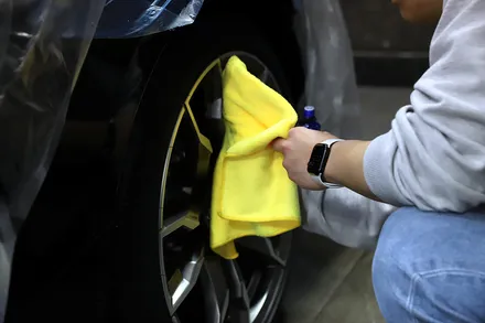 BMW Z4 M40I 자동차PPF 필름 시공 (+소프트탑,휠,가죽코팅) / 광진구, 성수, 송파