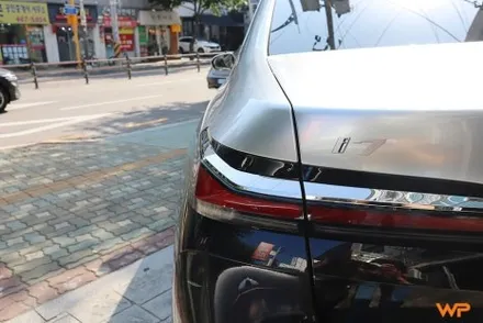 송파랩핑 BMW I7 투톤랩핑 이런 컬러 조합 어때 / 광진구 중곡동