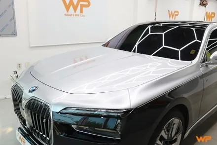 송파랩핑 BMW I7 투톤랩핑 이런 컬러 조합 어때 / 광진구 중곡동