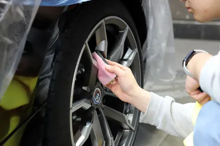 BMW Z4 M40I 자동차PPF 필름 시공 (+소프트탑,휠,가죽코팅) / 광진구, 성수, 송파